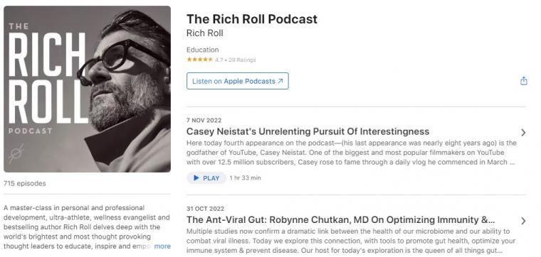 rich roll podcast